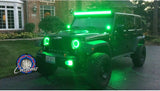 Custom 7" jeep rgb led headlight (dodge/jeep)