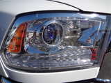 2009-2015 Dodge Ram Projector Headlight paint matched rgbw