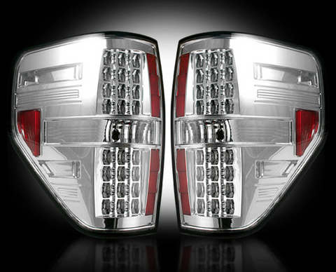 Ford Raptor & Ford F150 09-14 Straight aka "Style" Side LED TAIL LIGHTS