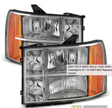 2007-2013 GMC Sierra Headlight Retrofit Prebuilt headlights