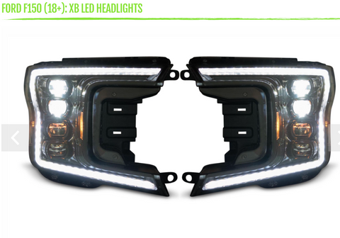 FORD F150 (18+): XB LED HEADLIGHTS